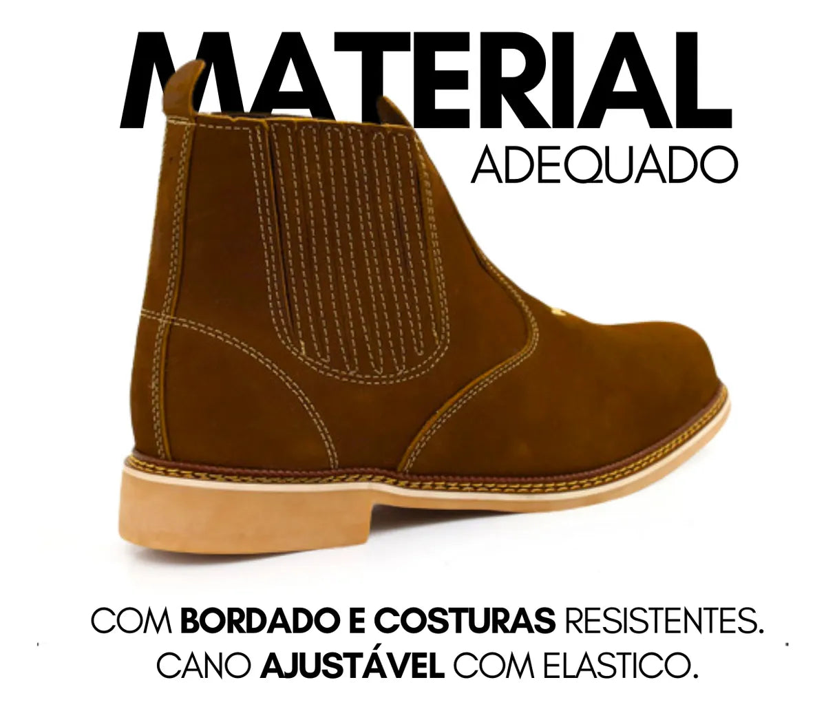 Botina Masculina Wrangler Cowboy Couro Legítimo Costurada