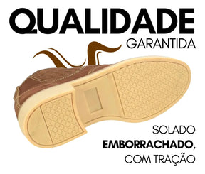 Botina Masculina Wrangler Cowboy Couro Legítimo Costurada